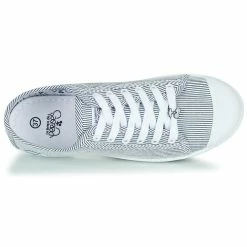 Le Temps Des Cerises - BASIC 02 Bleu / Blanc -Baskets mode Soldes Boutique 10713252 500 F