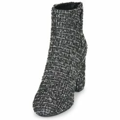 Moony Mood - FRIPON Noir / Blanc -Baskets mode Soldes Boutique 15534001 500 C