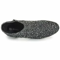 Moony Mood - FRIPON Noir / Blanc -Baskets mode Soldes Boutique 15534001 500 F