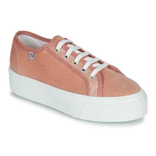 Yurban - SUPERTELA Rose -Baskets mode Soldes Boutique 15594965 500 A