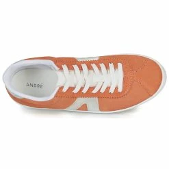 André - SPRINTER Orange -Baskets mode Soldes Boutique 15831548 500 F