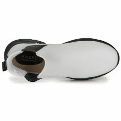 André - BILLIE Blanc -Baskets mode Soldes Boutique 15841177 500 F