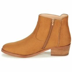 André - BELEN Camel -Baskets mode Soldes Boutique 16734936 500 D