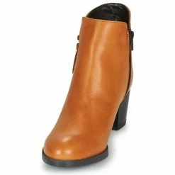 André - MARYLOU Camel -Baskets mode Soldes Boutique 16846415 500 C