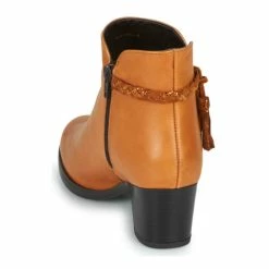 André - MARYLOU Camel -Baskets mode Soldes Boutique 16846415 500 E