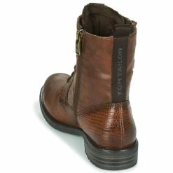 Tom Tailor - 93303 Cognac 10 Tom Tailor - 93303 Cognac -Baskets mode Soldes Boutique 17673943 500 E