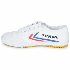 Feiyue - FE LO 1920 Blanc / Bleu / Rouge -Baskets mode Soldes Boutique 17674787 500 D