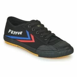 Baskets mode Soldes Boutique 31 Feiyue - FE LO 1920 Noir / Bleu / Rouge