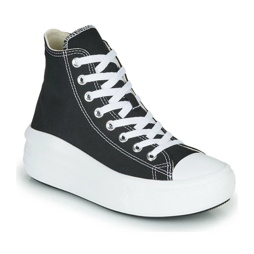 Converse - CHUCK TAYLOR ALL STAR MOVE CANVAS HI Noir 1 Converse - CHUCK TAYLOR ALL STAR MOVE CANVAS HI Noir