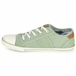 Mustang - NATHALIA Vert Clair -Baskets mode Soldes Boutique 18641167 500 D