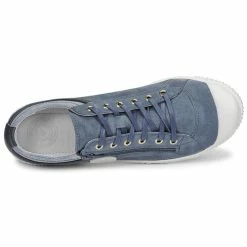 Pataugas - BISK/MIX F2E Bleu -Baskets mode Soldes Boutique 18677397 500 F