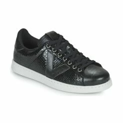 Baskets mode Soldes Boutique 29 Victoria - TENIS SERPIENTE Noir