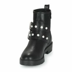 Only - BAD 17 PU QUILT BOOT Noir -Baskets mode Soldes Boutique 19930964 500 C