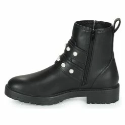 Only - BAD 17 PU QUILT BOOT Noir -Baskets mode Soldes Boutique 19930964 500 D