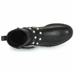 Only - BAD 17 PU QUILT BOOT Noir -Baskets mode Soldes Boutique 19930964 500 F