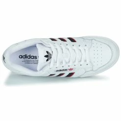 Adidas Originals - CONTINENTAL 80 STRI Blanc / Bleu / Rouge -Baskets mode Soldes Boutique 19933661 500 F
