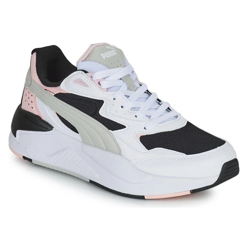 Puma - X-RAY SPEED Blanc / Noir / Rose 6 Puma - X-RAY SPEED Blanc / Noir / Rose -Baskets mode Soldes Boutique 21085421 500 A