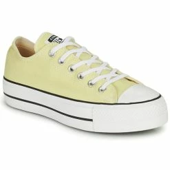 Converse - CHUCK TAYLOR ALL STAR LIFT CANVAS SEASONAL COLOR OX Jaune