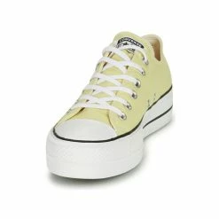 Converse - CHUCK TAYLOR ALL STAR LIFT CANVAS SEASONAL COLOR OX Jaune -Baskets mode Soldes Boutique 21246508 500 C