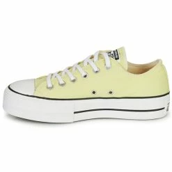 Converse - CHUCK TAYLOR ALL STAR LIFT CANVAS SEASONAL COLOR OX Jaune -Baskets mode Soldes Boutique 21246508 500 D