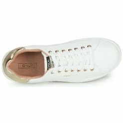 Only - ONLSHILO-40 Blanc -Baskets mode Soldes Boutique 21317365 500 F