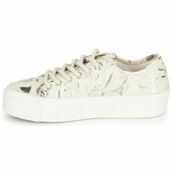 Desigual - STREET SILVER Beige / Blanc 9 Desigual - STREET SILVER Beige / Blanc -Baskets mode Soldes Boutique 21317420 500 D
