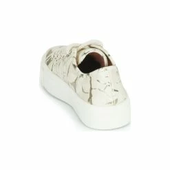 Desigual - STREET SILVER Beige / Blanc 10 Desigual - STREET SILVER Beige / Blanc -Baskets mode Soldes Boutique 21317420 500 E