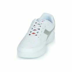 Diadora - RAPTOR LOW GLITTER RAINBOW WN Blanc / Rose 8 Diadora - RAPTOR LOW GLITTER RAINBOW WN Blanc / Rose -Baskets mode Soldes Boutique 21469017 500 C