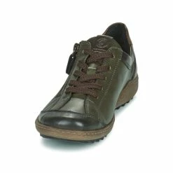 Remonte Dorndorf - R1431-52 Kaki / Marron -Baskets mode Soldes Boutique 22370587 500 C