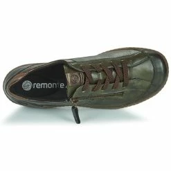 Remonte Dorndorf - R1431-52 Kaki / Marron -Baskets mode Soldes Boutique 22370587 500 F
