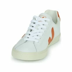 Veja - ESPLAR LOGO Blanc / Orange 8 Veja - ESPLAR LOGO Blanc / Orange -Baskets mode Soldes Boutique 22546051 500 C