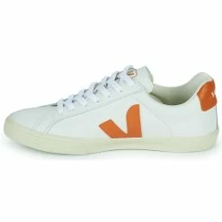 Veja - ESPLAR LOGO Blanc / Orange 9 Veja - ESPLAR LOGO Blanc / Orange -Baskets mode Soldes Boutique 22546051 500 D