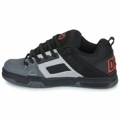 DVS - COMANCHE Noir / Gris / Rouge -Baskets mode Soldes Boutique 22589844 500 D