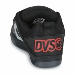 DVS - COMANCHE Noir / Gris / Rouge -Baskets mode Soldes Boutique 22589844 500 E