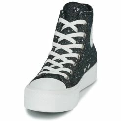 Converse - Chuck Taylor All Star Lift Millennium Glam Noir -Baskets mode Soldes Boutique 22654923 500 C