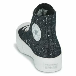 Converse - Chuck Taylor All Star Lift Millennium Glam Noir -Baskets mode Soldes Boutique 22654923 500 E