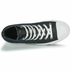 Converse - Chuck Taylor All Star Lift Millennium Glam Noir -Baskets mode Soldes Boutique 22654923 500 F