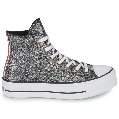 Converse - Chuck Taylor All Star Lift Forest Glam Hi Noir 2 Converse - Chuck Taylor All Star Lift Forest Glam Hi Noir – Image 2