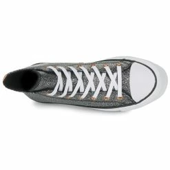 Converse - Chuck Taylor All Star Lift Forest Glam Hi Noir 11 Converse - Chuck Taylor All Star Lift Forest Glam Hi Noir -Baskets mode Soldes Boutique 22654928 500 F