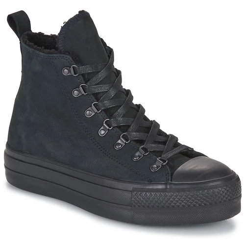 Converse - Chuck Taylor All Star Lift Monochrome Hi Noir 1 Converse - Chuck Taylor All Star Lift Monochrome Hi Noir