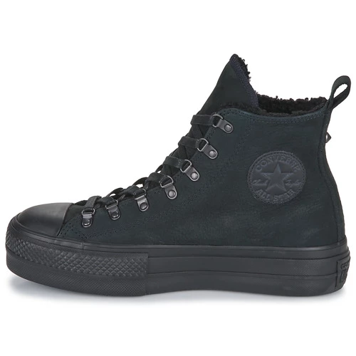Converse - Chuck Taylor All Star Lift Monochrome Hi Noir 4 Converse - Chuck Taylor All Star Lift Monochrome Hi Noir – Image 4