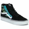 Vans - SK8-HI FLAM Noir / Bleu / Vert