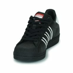 Adidas Originals - SUPERSTAR Noir / Blanc -Baskets mode Soldes Boutique 22936626 500 C