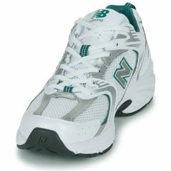 New Balance - 530 Blanc / Bleu -Baskets mode Soldes Boutique 24119263 500 C