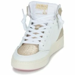 Semerdjian - Blanc / Doré / Beige -Baskets mode Soldes Boutique 24289709 500 C