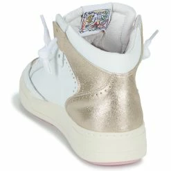 Semerdjian - Blanc / Doré / Beige -Baskets mode Soldes Boutique 24289709 500 E