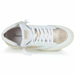 Semerdjian - Blanc / Doré / Beige -Baskets mode Soldes Boutique 24289709 500 F