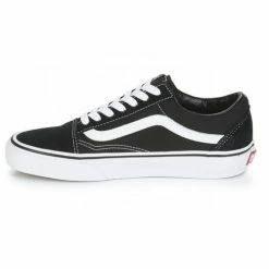 Vans - OLD SKOOL Noir / Blanc -Baskets mode Soldes Boutique 26185 500 D