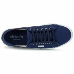 Victoria - BLUCHER LONA PLATAFORMA Marine -Baskets mode Soldes Boutique 281143 500 F