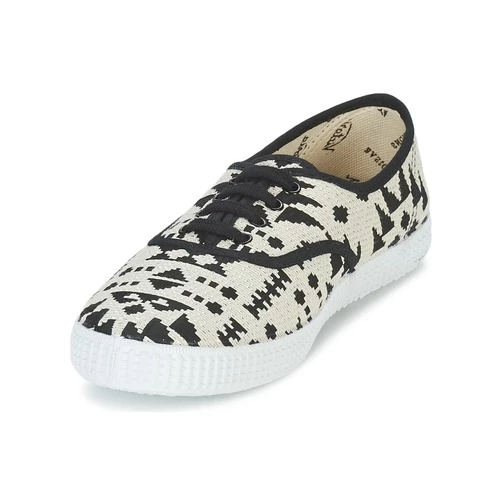 Victoria - INGLES GEOMETRICO LUREX Beige / Noir 3 Victoria - INGLES GEOMETRICO LUREX Beige / Noir – Image 3